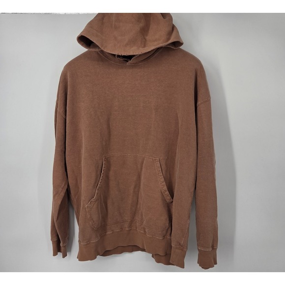 Evan‎ Kinori x Lady White Co Hoodie Men's Size Large Brick Red - Distressed